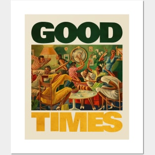 VINTAGE GOOD TIMES HAPPY DAY BLM Posters and Art